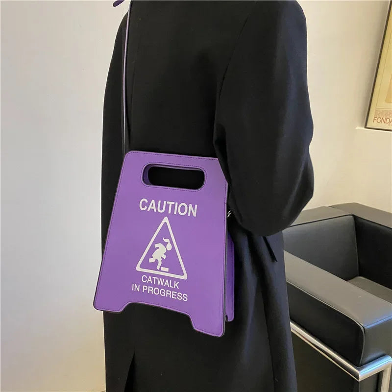 Parking Signs Prohibit Driving Trendy Crossbody Bag