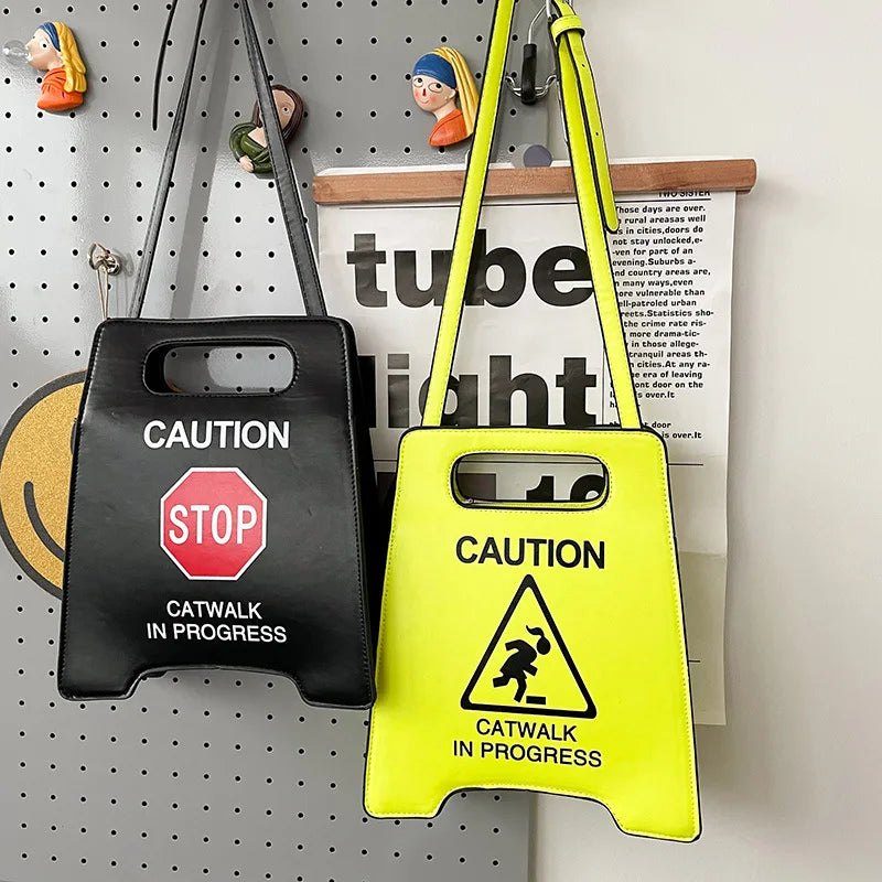 Parking Signs Prohibit Driving Trendy Crossbody Bag