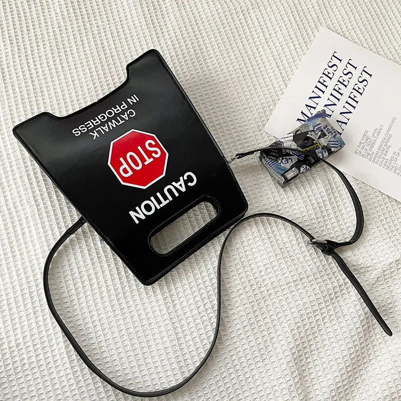 Parking Signs Prohibit Driving Trendy Crossbody Bag