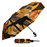 African Woman Elephant Umbrella Rain Women