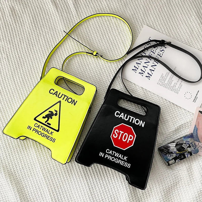 Parking Signs Prohibit Driving Trendy Crossbody Bag