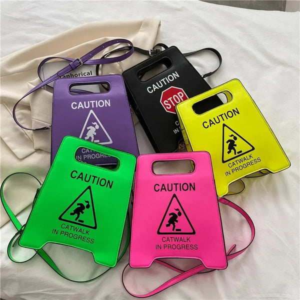 Parking Signs Prohibit Driving Trendy Crossbody Bag