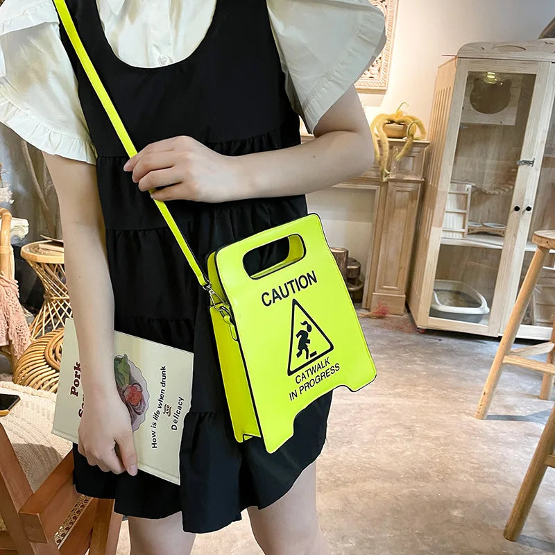 Parking Signs Prohibit Driving Trendy Crossbody Bag