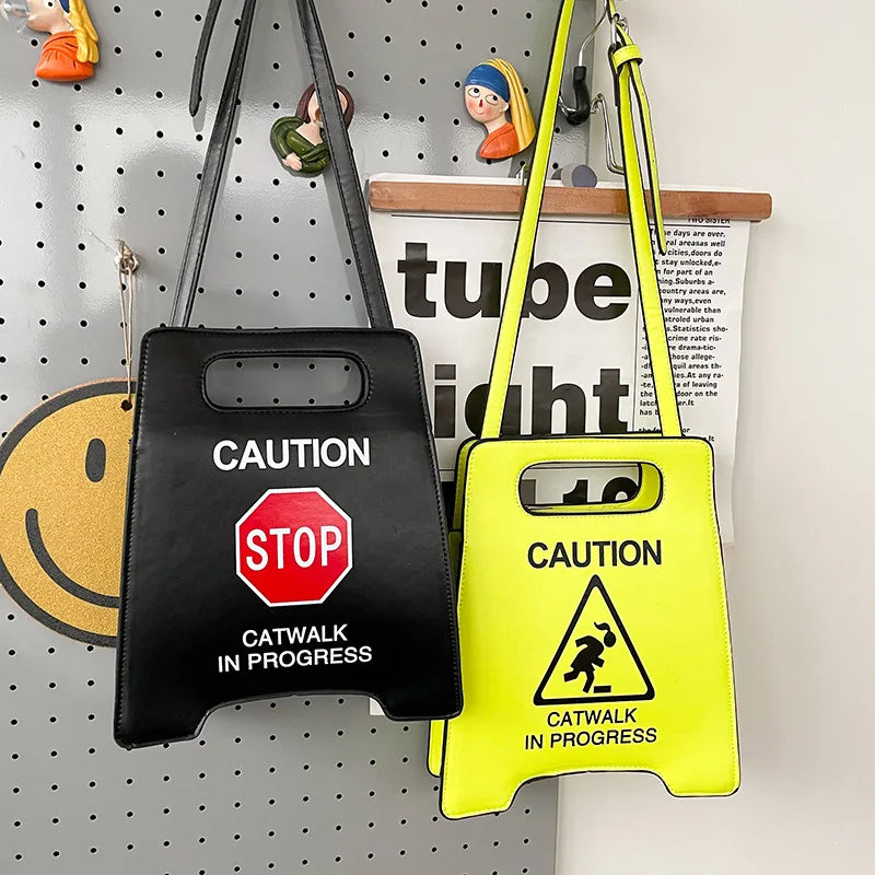 Parking Signs Prohibit Driving Trendy Crossbody Bag