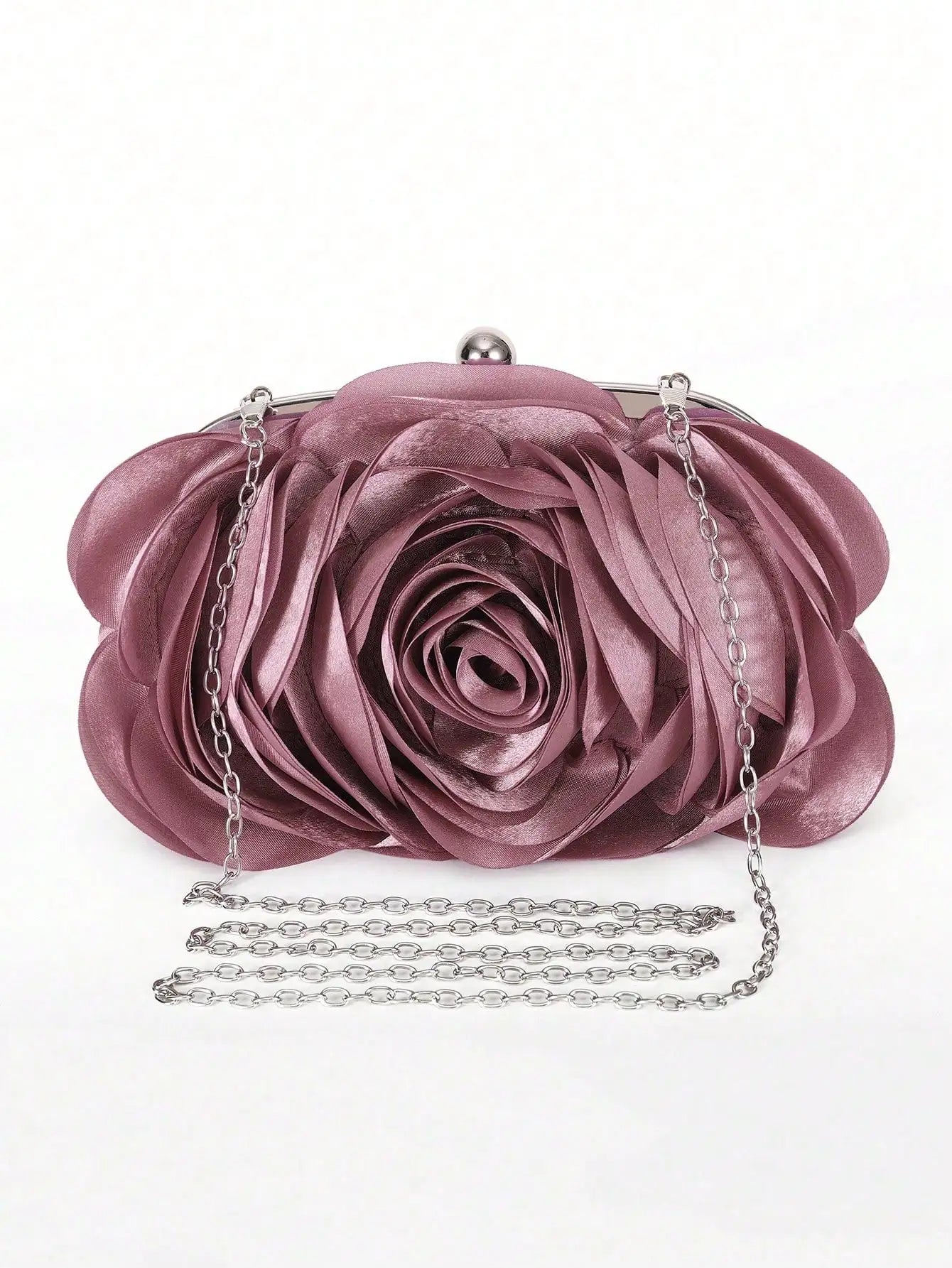 Hot Sale Evening Bag Flower Bride Small Purse Full Dress Party Handbag Wedding Wallet Women Floral Chain Lady Clutches EB034