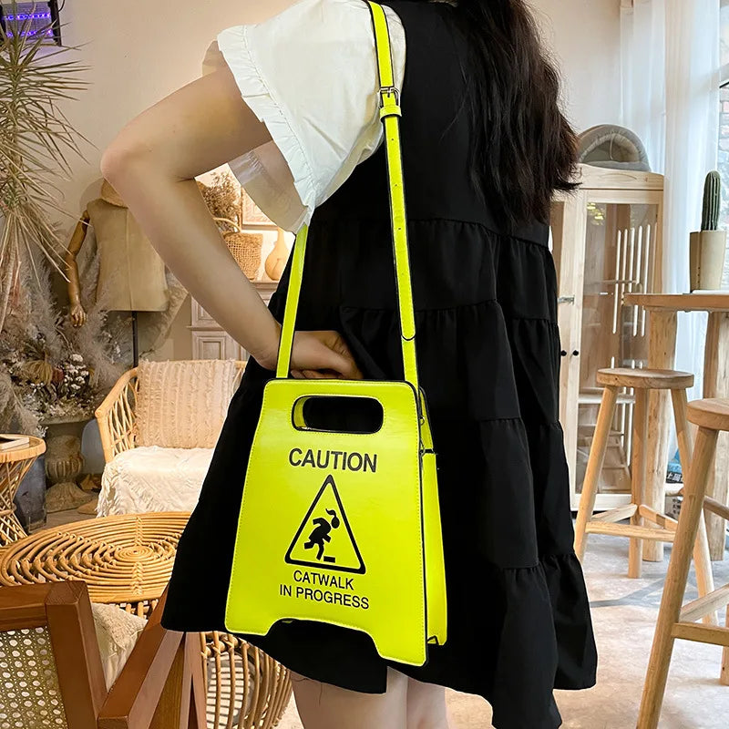 Parking Signs Prohibit Driving Trendy Crossbody Bag