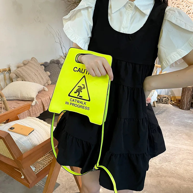 Parking Signs Prohibit Driving Trendy Crossbody Bag
