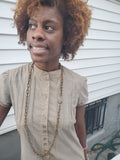 Vedazzling Fabric Necklace - Vedazzling Accessories