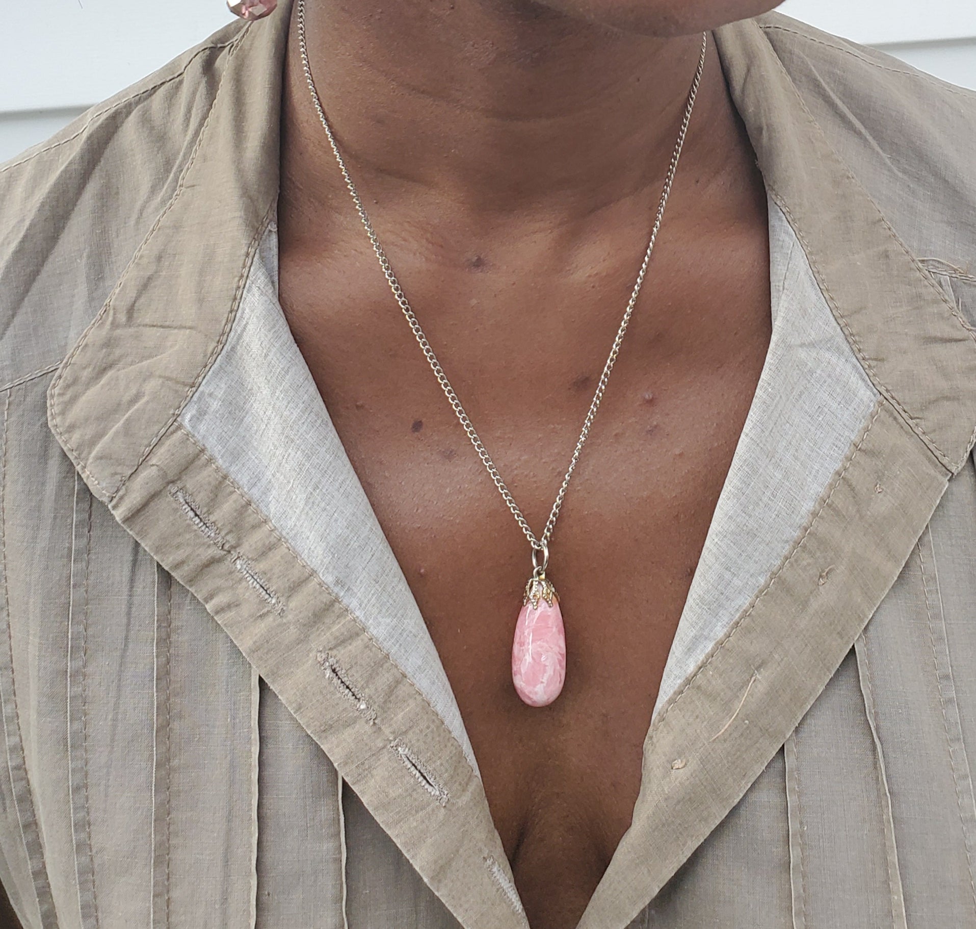 Carnelian Fun Gold Necklace - Vedazzling Accessories