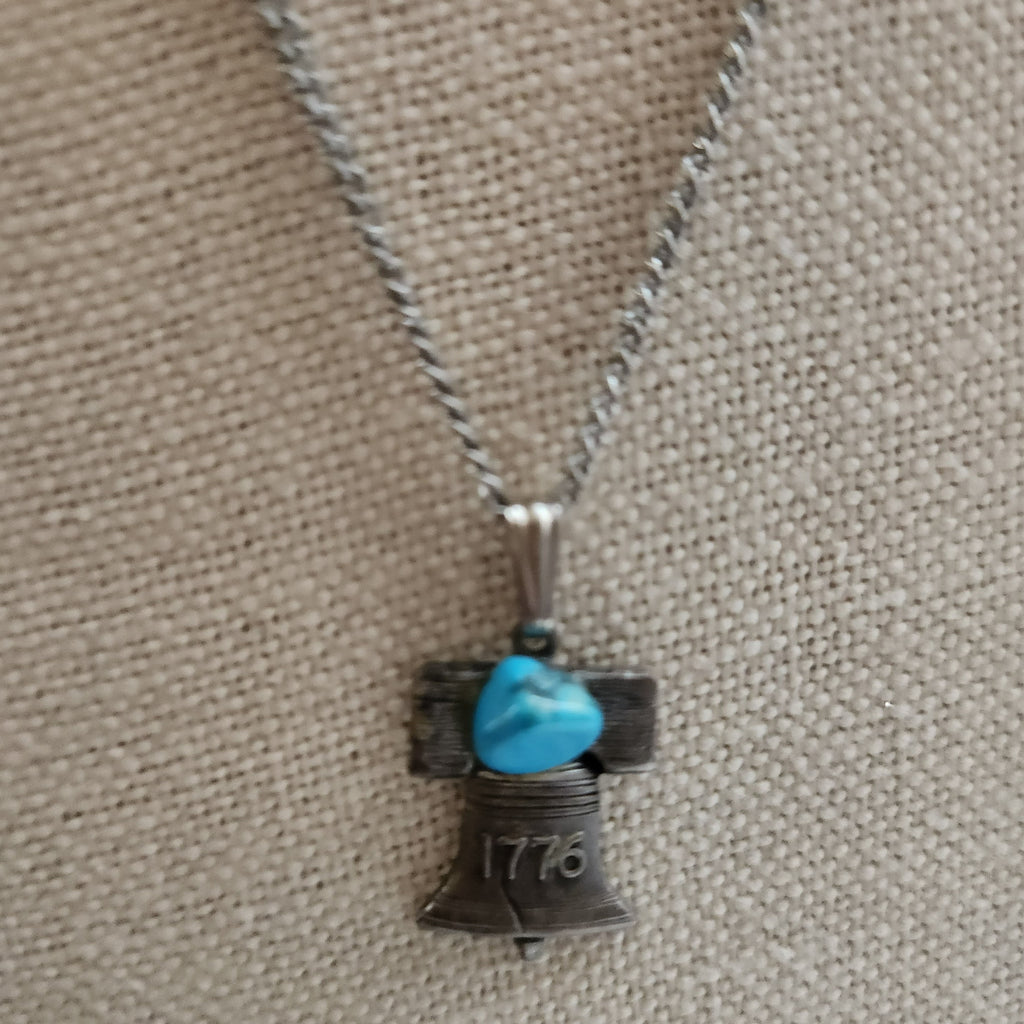 Liberty Bell Necklace- Vedazzling Accessories
