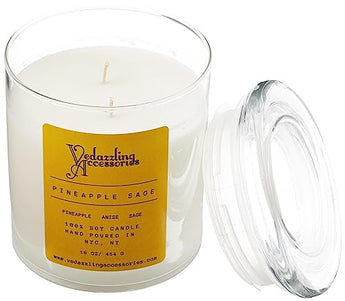 Vedazzling Accessories Pure Soy Wax 16oz Pineapple Sage