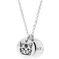 Custom Pet Gifts Cat memorial necklace Custom Pet Jewelry Dog Mom Memorial Jewelry Custom Pet Portrait - CN-AP (Silver)