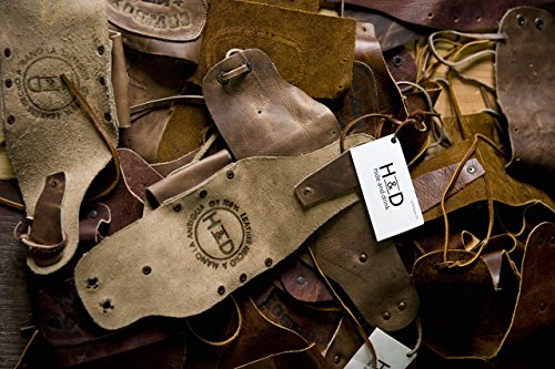 Hide & Drink, Leather Classic Wallet, Holds Up to 6 Cards Plus Flat Bills / Holder / Vintage / Travel / Pocket / Accessories, Handmade Includes 101 Year Warranty (Bourbon Brown)