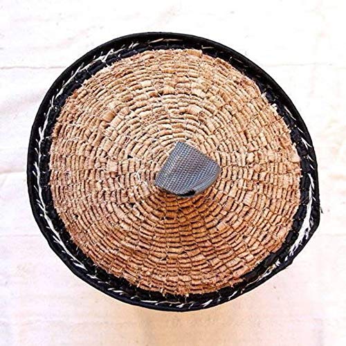 African Home Authentic Handmade Juju Hat For Wall Decor