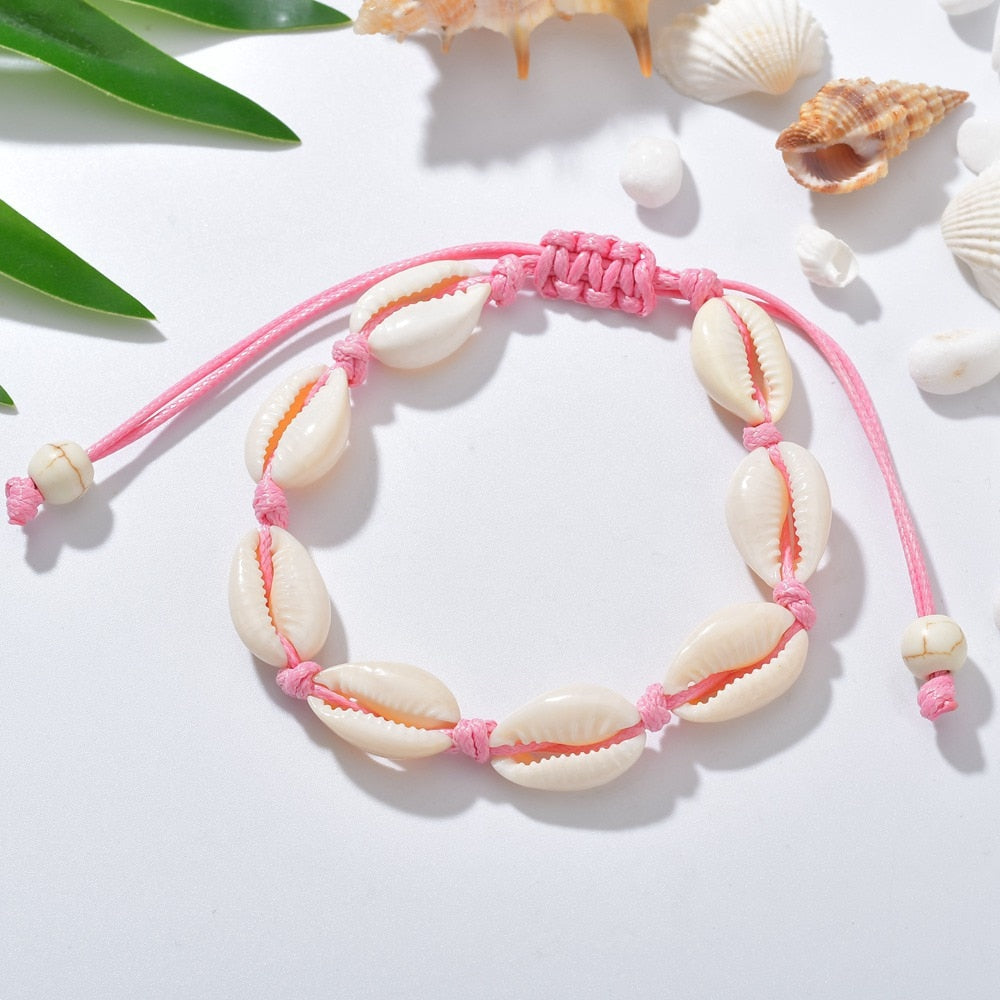 Handmade Sea Shell charm Bracelets