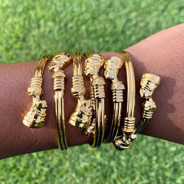 Egyptian Queen Nefertiti Bangles
