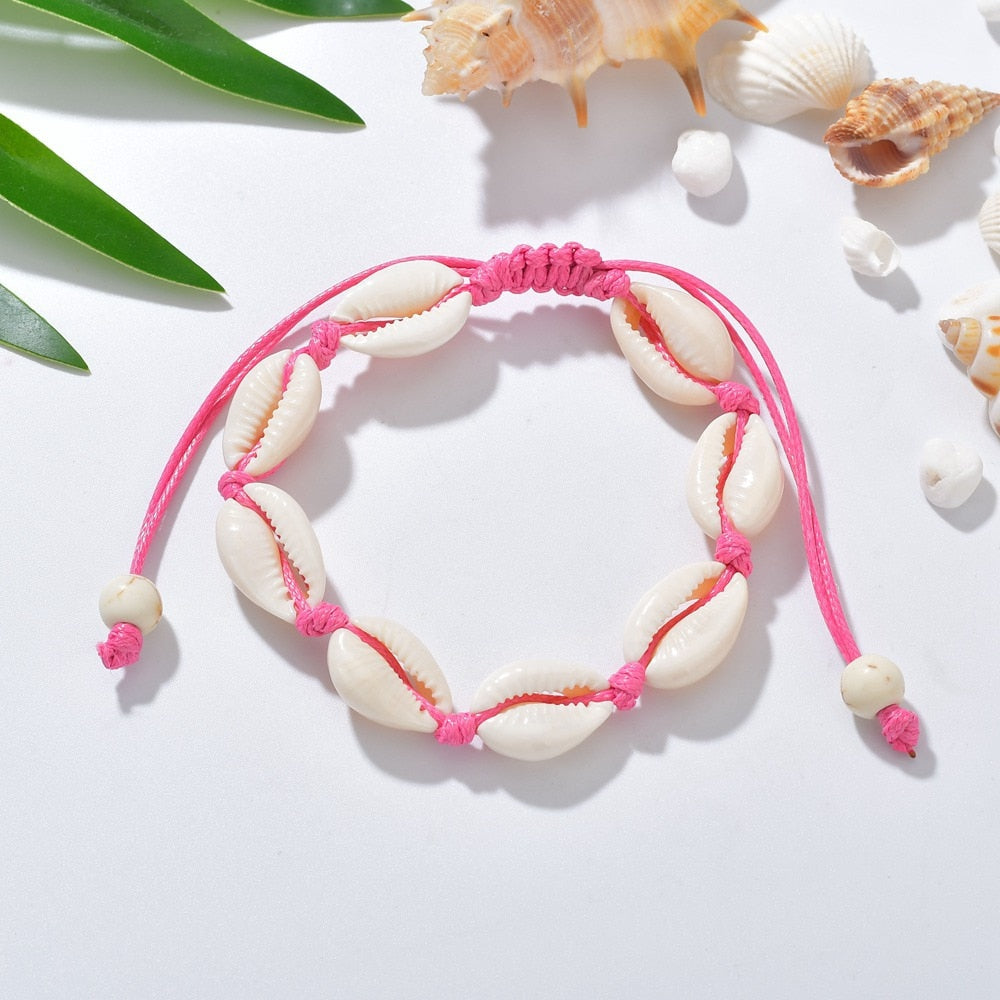 Handmade Sea Shell charm Bracelets
