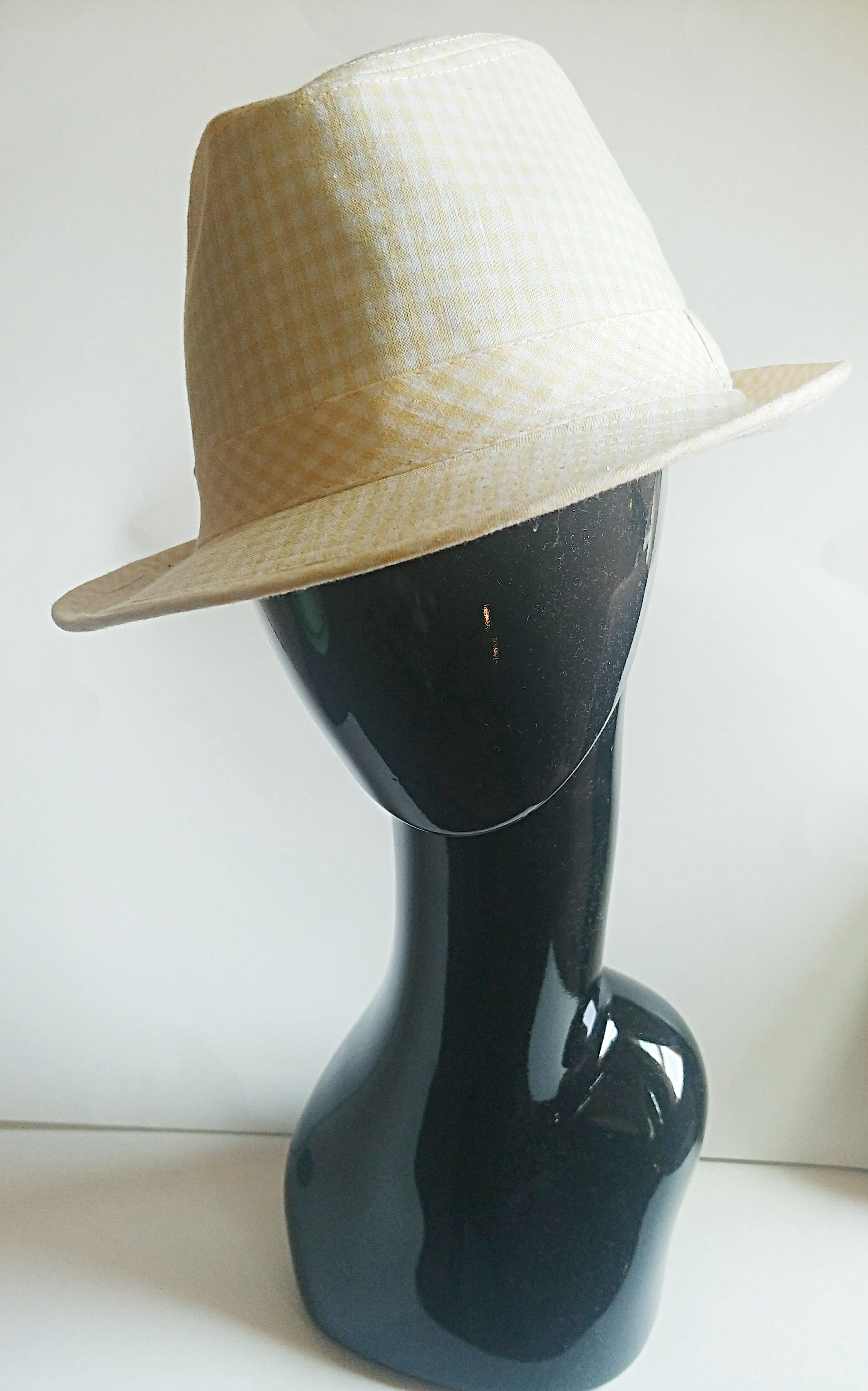 Gingham Summer Hat - Vedazzling Accessories