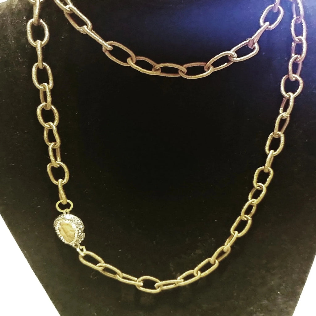 Vedazzling Fabric Necklace - Vedazzling Accessories