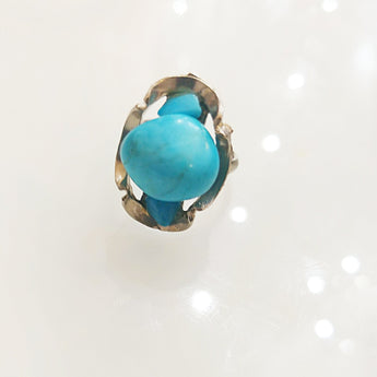 Turquoise Ring by Jane Gordon - Vedazzling Accessories