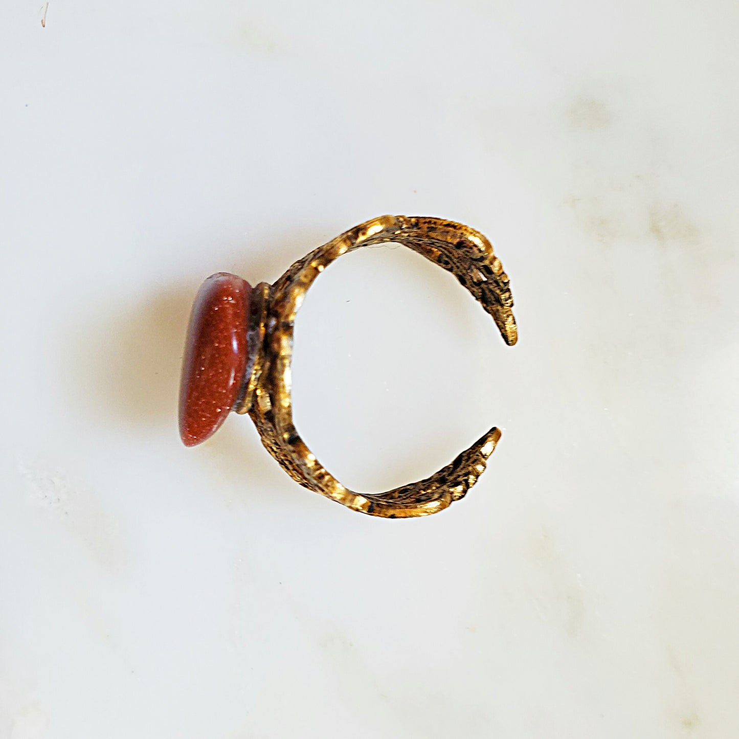 Drizy Stone Gold Ring