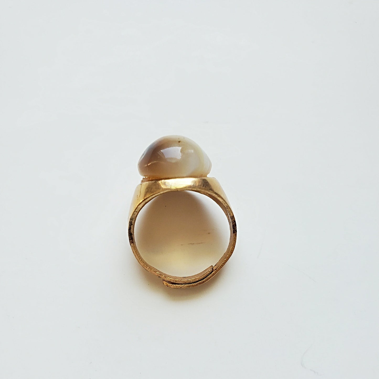 Clear Opal Gold Ring- Vedazzling Accessories