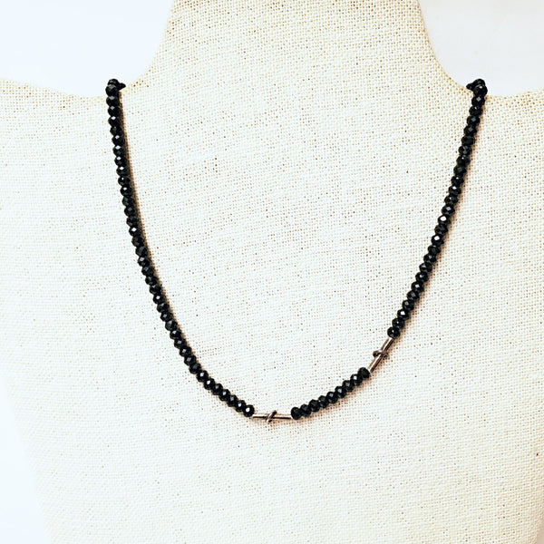 Beaded Pequena Necklace- Vedazzling Accessories