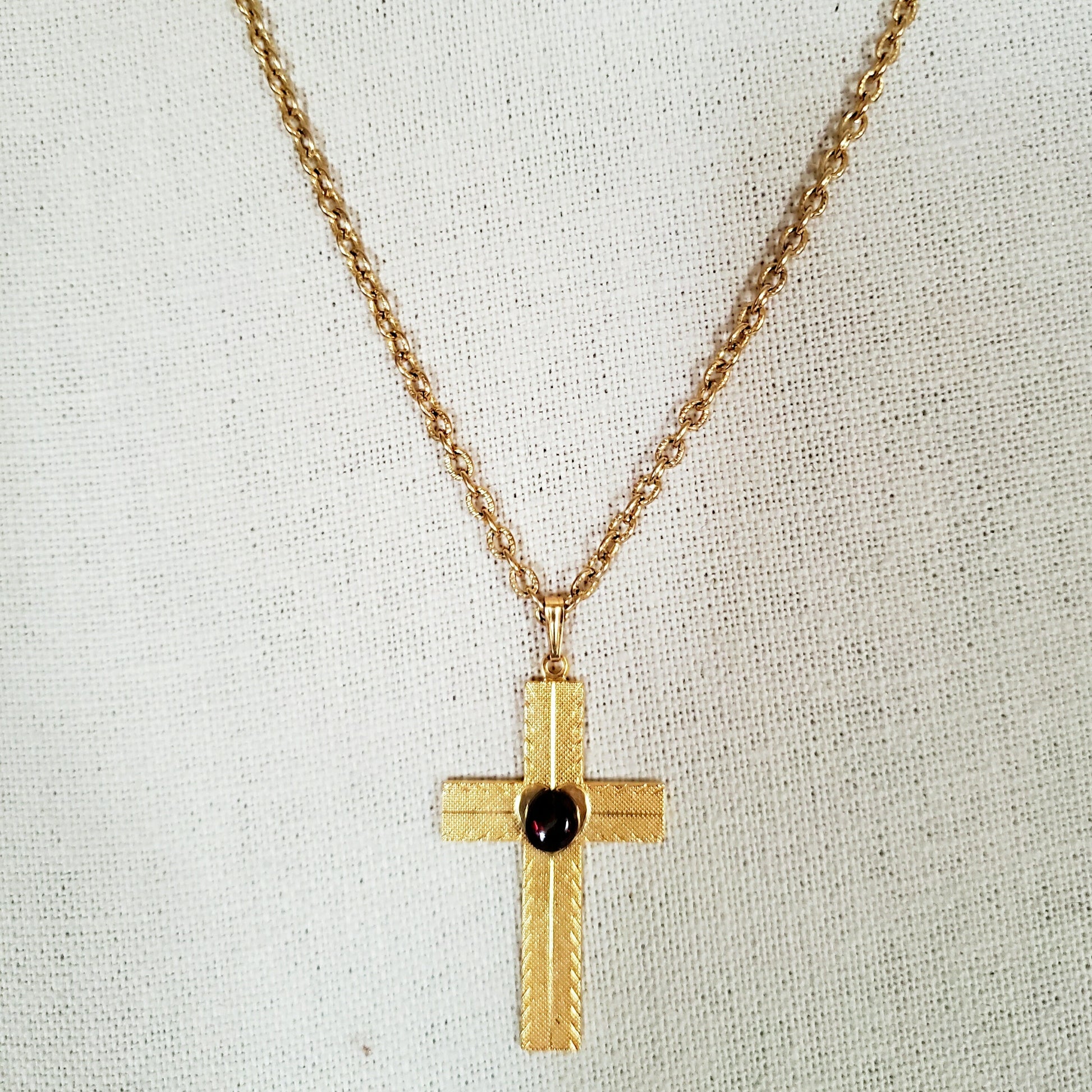 Goddess Cross Necklace- Vedazzling Accessories