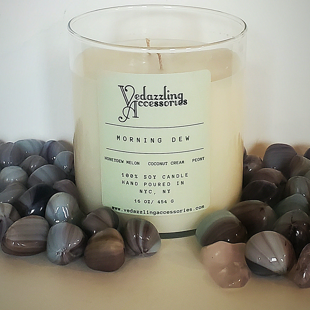 Morning Dew Candle- Vedazzling Accessories