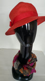 Red Flame Vintage Hat