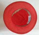 Red Flame Vintage Hat